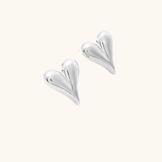 Heart Stud Ohrringe - Fascina