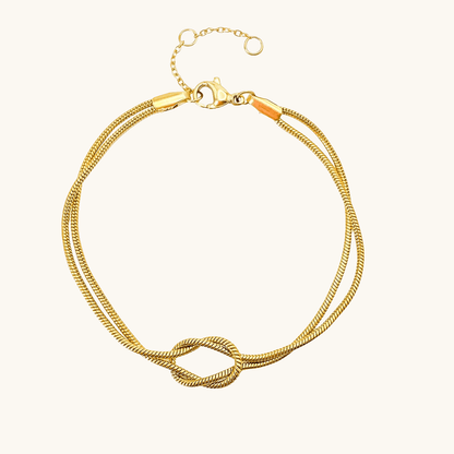 Knotted Snake Armband - Fascina