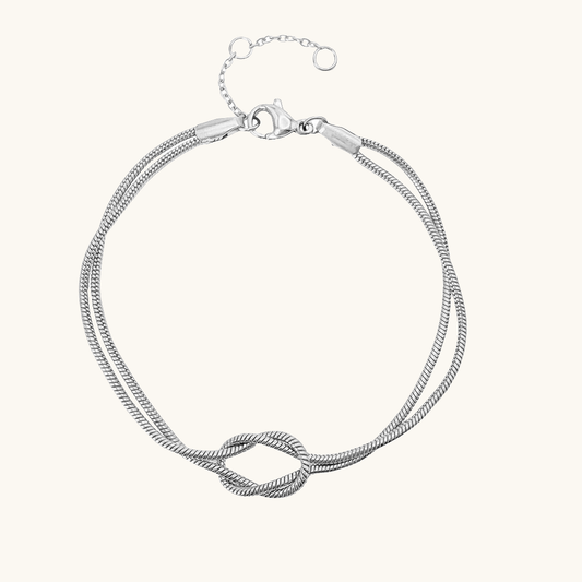 Knotted Snake Armband - Fascina