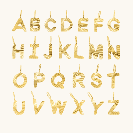 Alphabet Sunshine Anhänger - Fascina