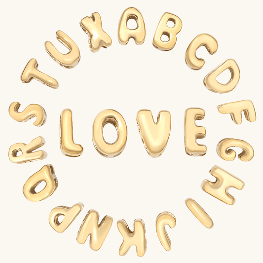 Bubble Buchstaben Anhänger - Fascina